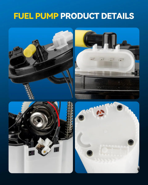 Close-up of Electric Fuel Pump Assembly For Cadillac DTS 2006 2007 4.6L And Lucerne 2006 2007 3.8L 4.6L Direct Fit Replacement
