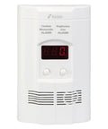 Carbon Monoxide And Explosive Gas Alarm Plug In With 9V Battery Backup Digital Display And LED Status Indicators For Natural Gas And Propane Detection 85 dB Alarm Must Have For Home Safety