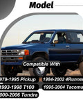 Rear Axle Shaft Snap Ring Set For Toyota 4Runner 1984 Through 2002 Pickup 1979 Through 1995 T100 Tacoma 1995 Through 2004 Tundra 2000 Through 2006