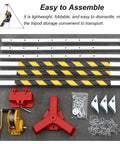 Heavy Duty Pulley Hoist Aluminum Rescue Tripod Worksite Ready Lift Kit components with self-locking winch and steel cable