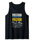 Classic Fit Black Tank Top For Machinist Guys, CNC Tools Vise Gauge Square Edge Set Gifts That Are Totally Cool And Lightweight Perfect For Shop Work Or Hanging Out with graphic design.