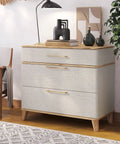 Cabinet covered in Beige Grasscloth Peel And Stick Wallpaper For Cabinets Easy Install Self Adhesive Vinyl Wall Covering Faux Linen Texture 17.7In X 393.7In Roll Delivers Real Grasscloth Look Quick Renovation No Mess Durable And Lightweight.