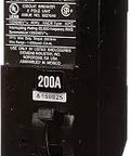 QN2200RH 200 Amp 2 Pole 240 Volt Plug-In Circuit Breaker 4 Inch Frame UL Listed For Home And Pro Panels front view