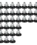 32 Piece M6 Thread Adjustable Furniture Levelers Screw In Chair Feet For Tables Chairs And Cabinets Height Adjustable Anti Wobble