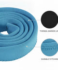 13 Inch Neoprene Style Hydration Hose Insulator Sleeve Thermal Cover showing thermal barrier lining and durable stitching.