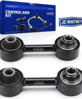 Front Sway Bar Link Pair For Ford Super Duty F 250 F 350 F 450 F 550 2007 2008 2009 2010 Replacement Kit Durable Auto Parts With Easy Install Fitment And Heavy Duty Construction, black metal links