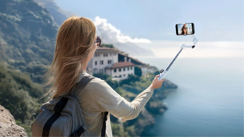 Flow 2 Pro Smartphone Gimbal With 3 Axis Stabilization And AI Tracking For Ultra Smooth On The Go Video perfect for vloggers