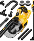Straight Up Powerhouse Lightweight Cordless Handheld Vacuum with accessories for effective cleaning and HEPA air purification.