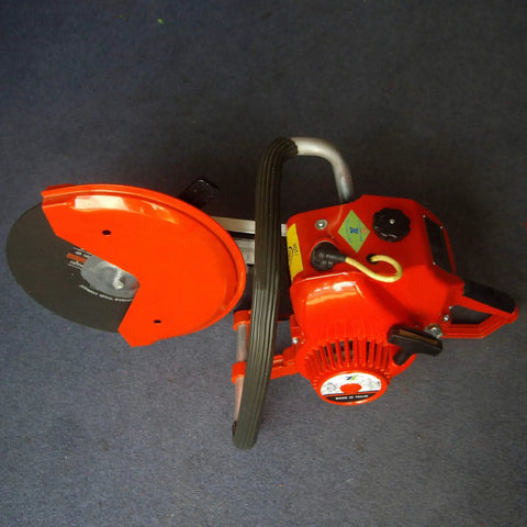 6.8HP Petrol Demolition Saw With 2-Stroke Engine, Fast 5000 RPM Cutoff Saw For Concrete, Metal, Brick, Marble, Road Construction Kit
