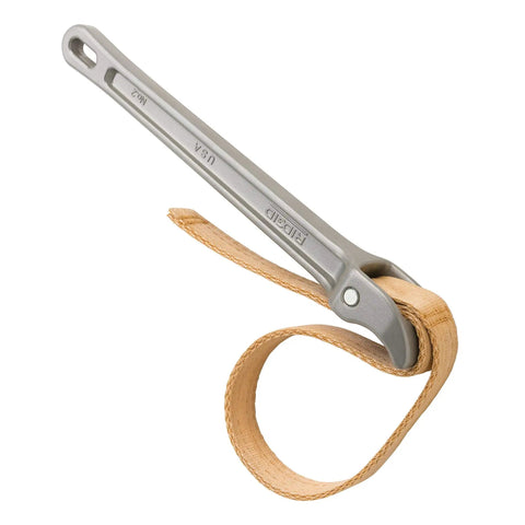 Aluminum Strap Wrench For Two Inch Capacity Adjustable Twenty Four Inch Strap Nylon Coated Strap with 11.75-Inch Handle
