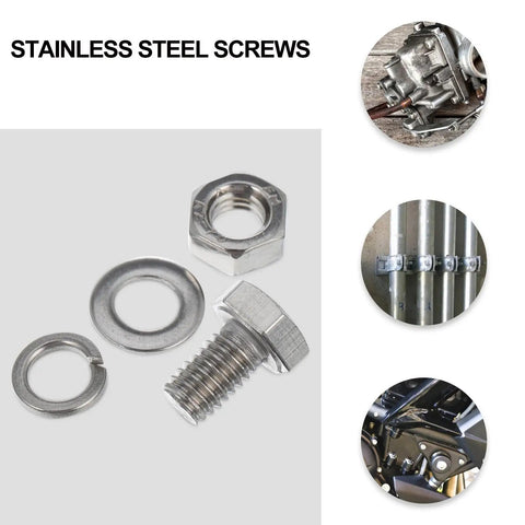 40 Piece M6 X 10mm Hex Bolts With Nuts Set In 304 Stainless Steel For Industrial Fastening displayed with close-up applications