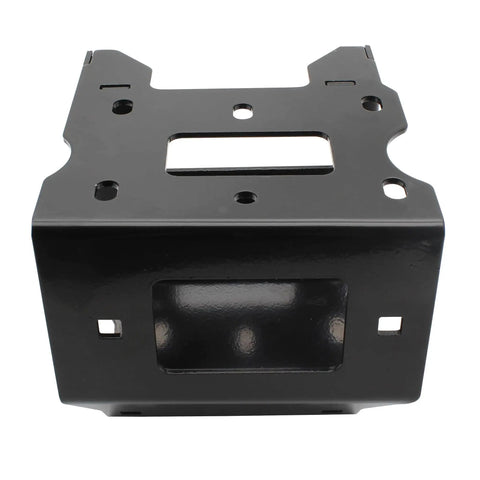 Heavy Duty ATV Winch Mount For Polaris Sportsman Fits 2000 To 3600 Lb Winches With 4-Hole Or 2-Hole Mount Pattern, durable steel
