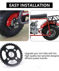 Heavy Duty 40T 40mm Bore Mini Bike Sprocket for 420 Chain Replacement on CT200U BT200X