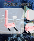 Bike Multitool Repair Tool Set With Pink Strap Lightweight Portable All In One Maintenance Kit for bikes