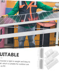RV Roof Solar Panel Z Brackets Kit For Quick Install Mounting Brackets Aluminum Alloy Clamp System For No Fuss Easy Secure Panel Mounting On Travel Trailers Campers And Mobile Solar Setups