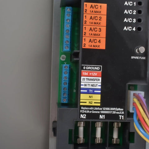 200 Amp Single Phase Automatic Transfer Switch For Home Standby Generators 120 240 Volt NEMA 3R Aluminum Enclosure Indoor Outdoor Use Auto Load Transfer Ready To Roll With RXSW200A3 8 To 24 kW, wiring terminals