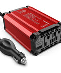 400W Power Inverter Dc 12V To Ac 110V Converter with dual AC outlets and USB ports for car and camping use