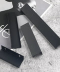 10 Pack Hidden Edge Cabinet Pulls Slick Matte Black Aluminum Finger Edge Handles For Cabinets And Drawers Modern Minimalist