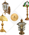 25mm Ball Finial Cap Knob Set In Nickel Color For Lamp Shade Decoration, Dual Thread Design With 1/4-27 And M10 Fits