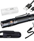 PD36R V2.0 1700 Lumen Rechargeable Flashlight With USB C Fast Charge Real Talk Tactical Duty Light For Work Or Outdoors