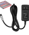Plug-And-Play Power Supply Adapter For 2-16 Channel DJ Audio Mixers F4 F7 CT4-16 DJ-Grade Universal 15V DC 4-Pin Connector