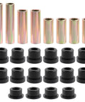 Front Lower Spring And Front Upper A Arm Suspension Kit For DS Golf Carts Replacing Urethane Bushings And Bronze Sleeves Inner And Outer Sleeve Set With Part Numbers 1016346 1016349 1016350, urethane bushings and bronze sleeves