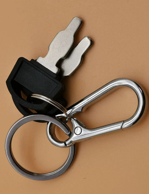 Ignition Key For Honda And Clone Generators And GX Engines Replacement Part 35111-880-013 with carabiner and key ring