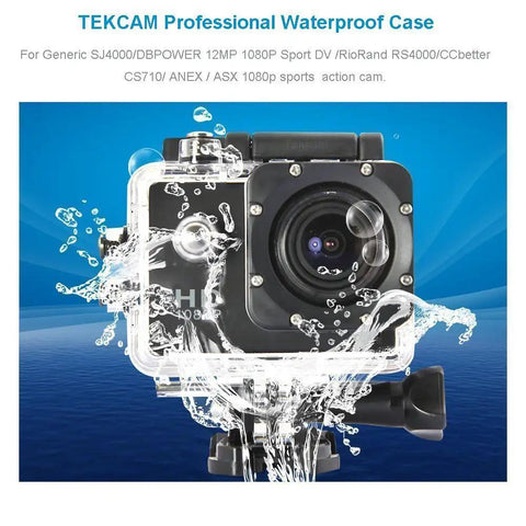 Waterproof Action Camera Protective Housing Case For Most Action Cams Universal Diving Shell Keeps Your Gear Safe On Real Wet Adventures