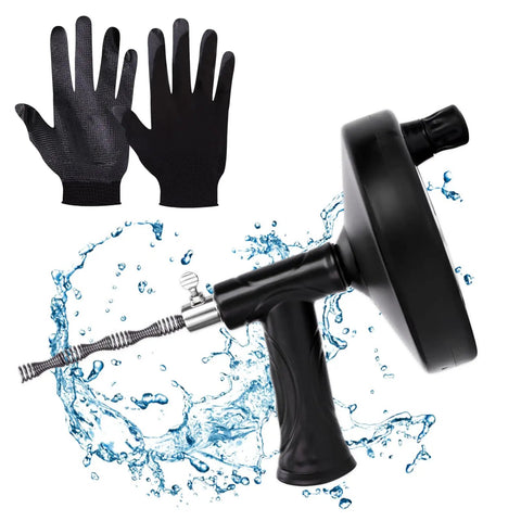 Drain Snake 25 Ft Heavy Duty Flexible Drain Auger Hair Clog Remover For Bathroom Kitchen Sink Shower Tub Pipe Easy To Use Flexible Cleaning Tool For Quick Unclogging