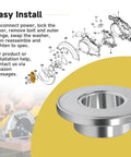 Two Pack Inner Clamp Washer For Circular Saw Blade Clamp Replacement For DeWalt DC300 DC310 DC390 Series installation guide