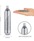 12 Gram CO2 Cartridges Non-Threaded For Paintball Guns Pellet Guns BB Guns And Airsoft Guns High-Grade CO2 Cylinders