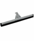 Heavy Duty 22-Inch Moss Rubber Floor Squeegee For Wet Or Dry Spills, Commercial Grade Floor Scrubber, dual moss rubber blade shown
