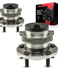 Rear Wheel Hub Bearing Assembly Pair For 2007 2015 Mazda CX 9 FWD 5 Lug Vehicles And OE Style Replacement 512452 Hub Kit