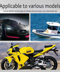 Fuck It Edition 3D Car Emblem Badge Exterior Sticker Decal on car, boat, motorcycle showcasing versatility