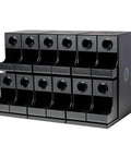 12 Count Modular Merchandiser For Coffee Stations With Slim Space Saving Design, Grab And Go Reach, And Easy Access Dispense Bin