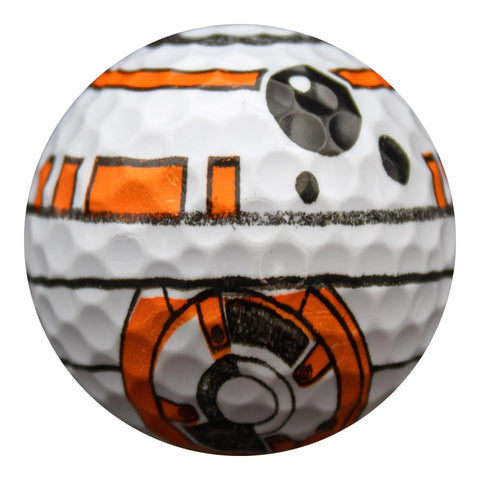 Space Wars Golf Balls 12 Pack Designs For Tournament Quality Performance With 352 Dimple Pattern, space-themed detail view