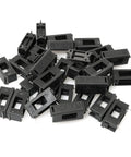 30 Pack 5x20mm PCB Mount Fuse Holders With Cover Black Plastic Fuse Seats For 250V 10A Circuits Great For DIYers And Pros Telecom And Industrial Equipment For Various Systems.