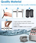 Eight Channel Peristaltic Liquid Filling Machine Delivers Dead Nuts Precision For Mini Bottles Under Five Ounces showing components like Tygon tube and SUS 304 nozzle.