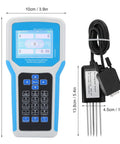Handheld 240V Soil Tester NPK Nitrogen Phosphorus Potassium Detector For Soil Test Kits Accurate Readings Digital Meter Display