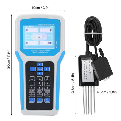 Handheld 240V Soil Tester NPK Nitrogen Phosphorus Potassium Detector For Soil Test Kits Accurate Readings Digital Meter Display