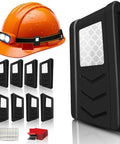 Hard Hat Headlamp Clips 8 Pack Ultra Lightweight Durable Light Holders For Hard Hats Quick Attach Helmet Accessories For Night Work