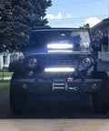 22 Inch 120W LED Light Bar Flood And Spot Combo For SUV Truck ATV UTV Boat Off Road Driving Lights IP67 Waterproof Long Range Vision And Durable Construction