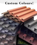 Built Tough As Nails All Weather Roofing Panels And Insulated Ceiling Tiles For Sheds Pergolas And Detached Garages Featuring Hardcore Aluminum Cladding In Fully Custom Sizes - Custom color options shown.