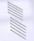 10-piece 16G Straight Piercing Taper Insertion Pin Set For Internally Threaded Nose Septum Lip Rings Labret Medusa Tragus Helix Cartilage