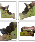 Tough As Nails Table Leg Folding Brackets 4 Pack heavy duty self locking hinges in multiple angles, rust proof steel construction.