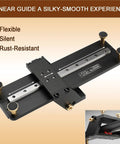 Heavy Duty Chisel Sharpening Jig Locking Fixed Angles For Razor Sharp Edges Dead On Target Every Time with metal base and angle guides.