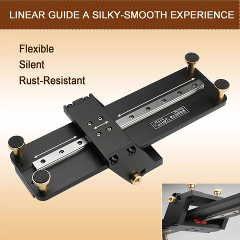 Heavy Duty Chisel Sharpening Jig Locking Fixed Angles For Razor Sharp Edges Dead On Target Every Time with metal base and angle guides.