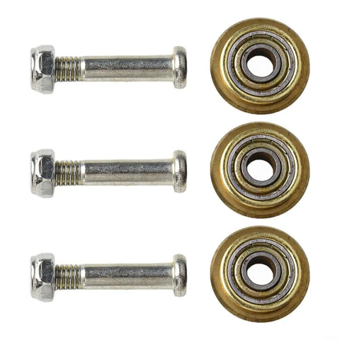 Manual Tile Cutter Replacement Rotary Bearing Wheels 22mm Metal Scoring Discs For Porcelain And Ceramic Tiles Cutting Machine 3 Sets