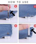 Step-by-step guide using Snap Rivet Setter Kit 11 Piece Set With 7 Snap Fastener Tools Leather Hole Punch 2.5mm And 3mm Base And Mini Anvil
