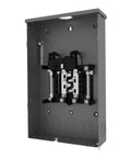 Heavy Duty 200 Amp 8 Space 16 Circuit Main Breaker Trailer Panel With Plug On Neutral Outdoor Rated Copper Bus Includes Two Ground Bars